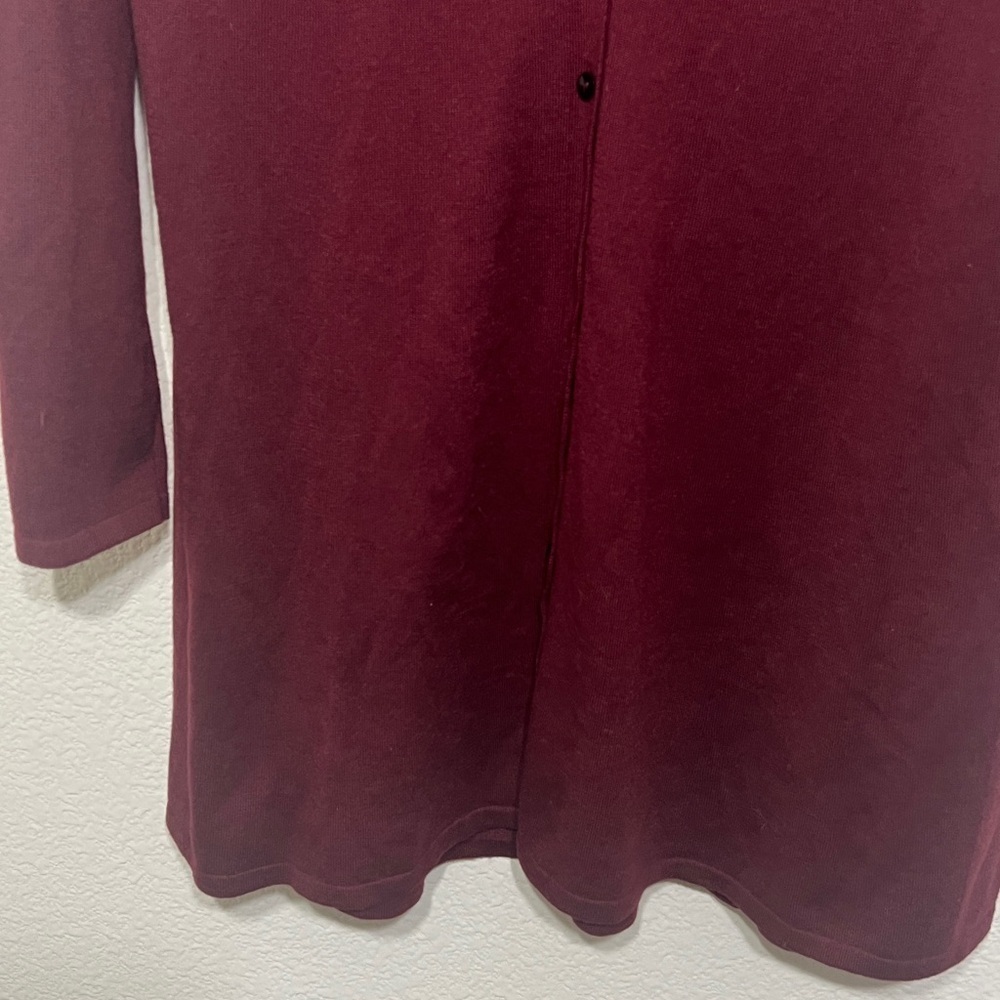 J.Jill wool blend below the hip button down cardigan M fall winter - Picture 5 of 10